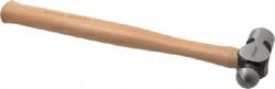 MSC Paramount PAR-LHW210340B1 3/4 Lb Head Ball Pein Hammer Wood Handle, 12-3/4