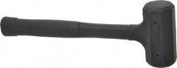 MSC Paramount PAR-LST221050 37 oz Dead Blow Hammer Rubber Head, Rubber-Covered