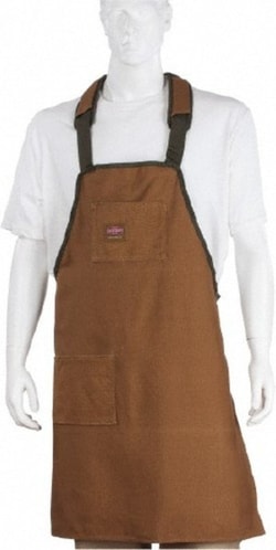 MSC Bucket Boss 80300 30 to 52" Waist Apron 2 Pocket, Brown/Green, Canvas,