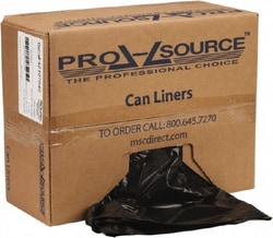 MSC PRO-SOURCE PSM4751FB Pack of (100) 56 Gallon 1.5 mil Heavy-Duty Trash
