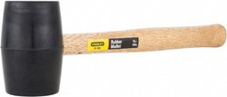 MSC Stanley 51-104 1 Lb Head Rubber Mallet 13-1/2" Overall Length, 11"