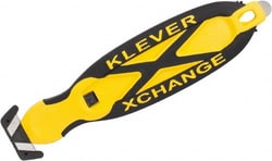 MSC Klever Innovations KCJ-XC-Y 5-3/4" Blade Recessed/Hook Blade Box Cutter