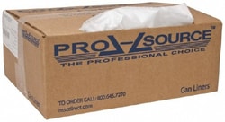 MSC PRO-SOURCE PSRST3858X1C Pack of (100) 55 Gallon 1.5 mil Heavy-Duty
