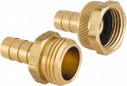 MSC Dixon Valve & Coupling MSC5890808K 3/4 NH Garden Hose Fitting Brass,