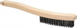 MSC&nbsp;Osborn 0005401500 3 Rows x 19 Columns Steel Scratch Brush 6