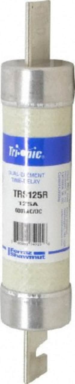 MSC Ferraz Shawmut TRS125R 600 VAC/VDC, 125 Amp, Time Delay General Purpose