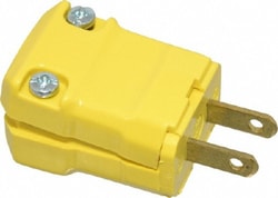 MSC Hubbell Wiring Device-Kellems HBL5865VY 125 VAC, 15 Amp, 1-15P NEMA,