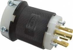 MSC Hubbell Wiring Device-Kellems HBL2321 250 VAC 20A NEMA L6-20P Industrial