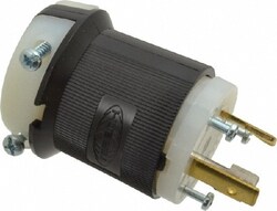 MSC Hubbell Wiring Device-Kellems HBL2611 125 VAC 30A NEMA L5-30P Industrial