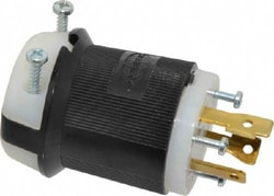 MSC Hubbell Wiring Device-Kellems HBL2641 480 VAC 30A NEMA L8-30P Industrial
