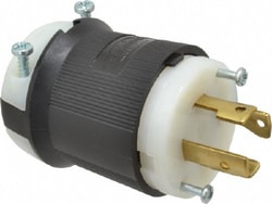 MSC Hubbell Wiring Device-Kellems HBL2721 250 VAC 30A NEMA L15-30P Industrial