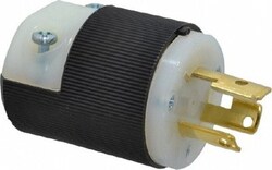 MSC Hubbell Wiring Device-Kellems HBL4570C 250 VAC 15A NEMA L6-15P Industrial