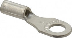MSC Thomas & Betts A18-6 22-16 AWG Noninsulated Crimp Connection D Shaped