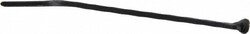 MSC Thomas & Betts TY523MX 3.62" Long Black Nylon Standard Cable Tie 18