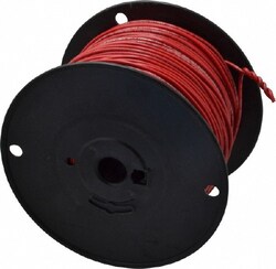 MSC&nbsp;Southwire 411010504 18 AWG, 16 Strand, Red Machine Tool Wire PVC, Acid, Moisture and Oil Resistant, 500 Ft. Long
