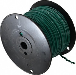 MSC Southwire 411010505 18 AWG, 16 Strand, Green Machine Tool Wire PVC,