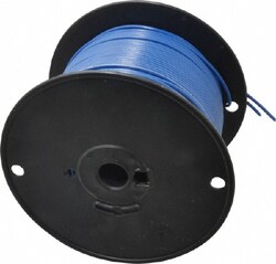 MSC Southwire 411020506 16 AWG, 26 Strand, Blue Machine Tool Wire PVC,