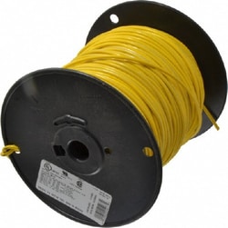 MSC&nbsp;Southwire 411030502 14 AWG, 41 Strand, Yellow Machine Tool Wire PVC, Acid, Moisture and Oil Resistant, 500 Ft. Long