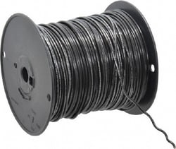 MSC Southwire 411030508 14 AWG, 41 Strand, Black Machine Tool Wire PVC,
