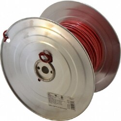 MSC Southwire 411050504 10 AWG, 105 Strand, Red Machine Tool Wire PVC,