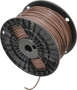 MSC&nbsp;Southwire 22962501 THHN/THWN, 14 AWG, 15 Amp, 500' Long, Stranded Core, 19 Strand Building Wire Brown, Thermoplastic Insulation