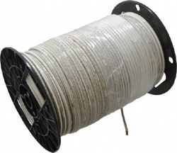 MSC&nbsp;Southwire 22974001 THHN/THWN, 10 AWG, 30 Amp, 500' Long, Stranded Core, 19 Strand Building Wire White, Thermoplastic Insulation