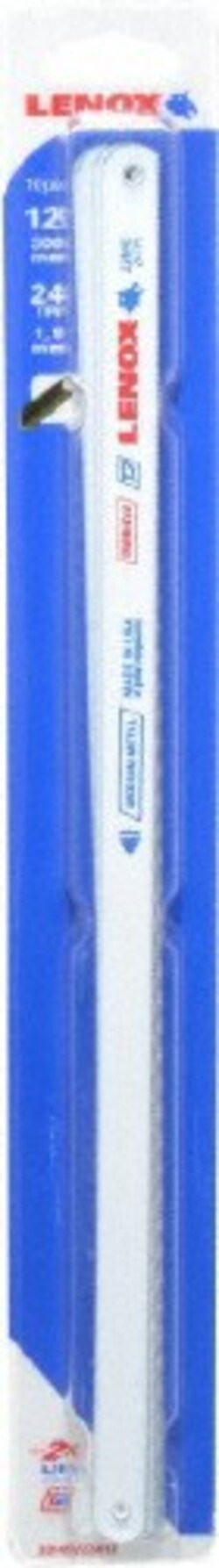 MSC Lenox 20145V224HE 12" 24 TPI Bi-Metal Hand Hacksaw Blade 1/2" Wide