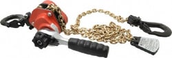MSC CM 0215 1,100 Lb Capacity, 5' Lift Height, Chain Mini-Ratchet Lever