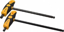 MSC Wiha 33494 11 Piece T-Handle Combo Hex Key Set Hex Range 5/64 to 3/8",
