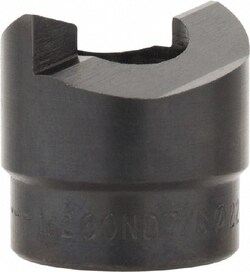 MSC Greenlee 721-1/2 1/2" Conduit Round Punch 7/8" Hole Diam, Quantity: