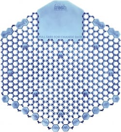 MSC PRO-SOURCE 3WDS-P-06 Pack of 10 Urinal Screens Blue, Cotton Blossom Scented