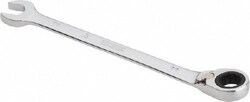 MSC Proto JSCVM11T 11mm 12 Point Reversible Ratcheting Combination Wrench 0° Offset Angle, 6-1/2