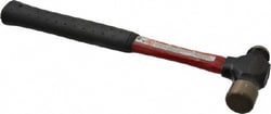 MSC Proto J1312PGD 3/4 Lb Head Ball Pein Hammer Fiberglass Handle, 1-1/4