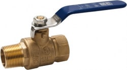 MSC Midwest Control MBB-50NL 1/2" Pipe, Full Port, Brass Full Port Ball