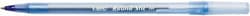 MSC&nbsp;Bic BICGSM11BE Pack of (12) Ball Point Round Stick Grip Pens Blue