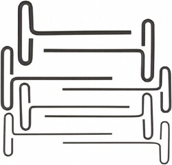 MSC Bondhus 15432 8 Piece Loop T-Handle Hex Key Set Hex Range 3/32 to 1/4",