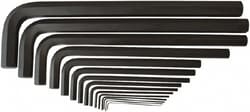 MSC Bondhus 12349 15 Piece L-Key Hex Key Set Hex Range 0.89 to 19mm, 15"