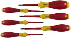 MSC Wiha 32590 6 Piece T8 to T25 Ergonomic Handle Torx Driver Set T-8,
