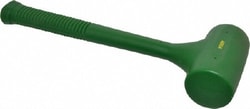 MSC Garland 40004 48 oz Dead Blow Hammer Polyurethane Head, Polyurethane