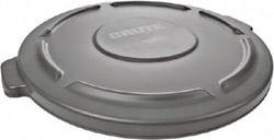 MSC Rubbermaid FG264560GRAY Round Lid for Use with 44 Gallon Round Trash