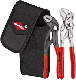 MSC Knipex 00 20 72 V01 2 Piece Pipe Wrench & Water Pump Plier Set Comes