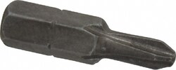 MSC Apex 446-2X #2, Hex Drive Phillips Screwdriver Bit 1/4" Drive, 1" Overall