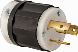 MSC Leviton 2611 125 VAC 30A NEMA L5-30P Industrial Twist Lock Plug 2 Poles,