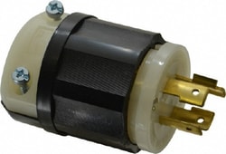 MSC Leviton 2411 125/250 VAC 20A NEMA L14-20P Industrial Twist Lock Plug