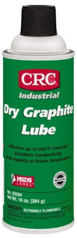 MSC CRC 1003361 16 oz Aerosol Dry Film/Graphite Lubricant Dark Gray, 850°F