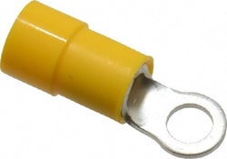 MSC Thomas & Betts TV10-8R-XV 12-10 AWG Partially Insulated Crimp Connection