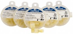 MSC Thomas & Betts TNF10-250MD-XV 12 to 10 AWG Fully Insulated Male Wire Disconnect 1/4