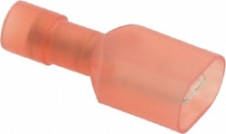 MSC Thomas & Betts TNF18-250MD-XV 22 to 16 AWG Fully Insulated Male Wire Disconnect 1/4