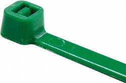 MSC Value Collection TSL-200-S-YG-M 8" Long Green Nylon Standard Cable