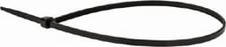 MSC Value Collection TSL-370-S-YB-M 14.6" Long Black Nylon Standard Cable